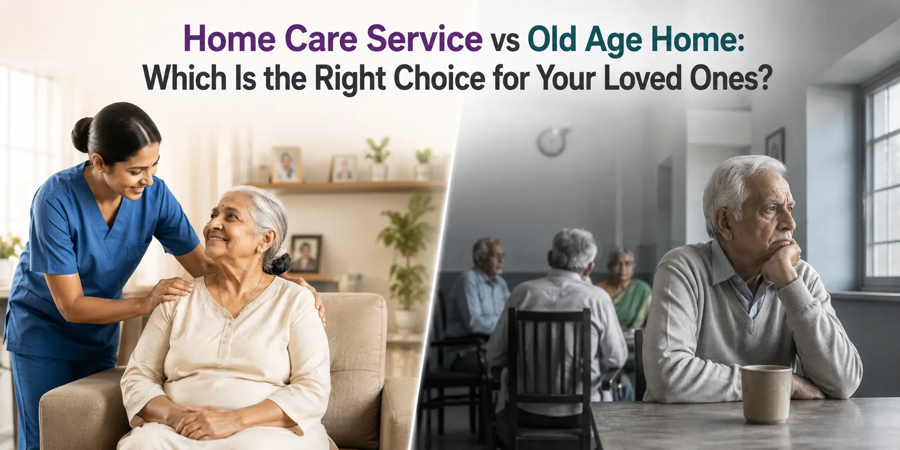 Home Care Service vs Old Age Home: Which Is the Right Choice for Your Loved Ones?